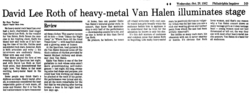 Van Halen / After the Fire on Oct 19, 1982 [192-small]