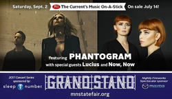 Phantogram / Now, Now / Lucius on Sep 2, 2017 [229-small]