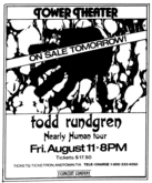 Todd Rundgren / Big Bam Boo on Aug 11, 1989 [303-small]
