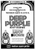 Deep Purple / savoy brown / Tucky Buzzard on Mar 13, 1974 [518-small]