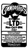 Commodores / LTD on Oct 9, 1978 [531-small]