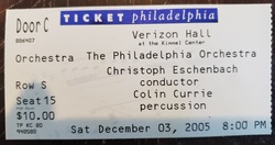The Philadelphia Orchestra on Dec 3, 2005 [584-small]