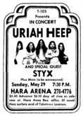 Uriah Heep / Styx on May 29, 1977 [606-small]