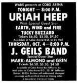 The J. Geils Band / Mark Almond / Grin on Oct 4, 1973 [610-small]