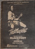 Ted Nugent / Blackfoot / Krokus on Jul 10, 1981 [640-small]