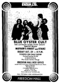 Blue Oyster Cult / Mother's Finest / Starz   on Oct 29, 1976 [698-small]