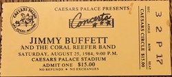 Jimmy Buffett And The Coral Reefer Band on Aug 25, 1984 [745-small]