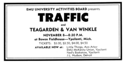 Traffic / Teegarden and VanWinkle on Nov 8, 1970 [930-small]