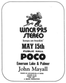 Poco / Emerson Lake and Palmer / John Mayall / Elliot Randall on May 14, 1971 [953-small]