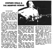 Stephen Stills / The Memphis Horns on Jul 20, 1971 [958-small]