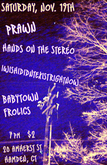 Prawn / Hands On The Stereo / iwishididntexistrightnow / Babytown Frolics on Nov 19, 2011 [961-small]