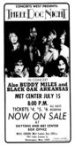 Three Dog Night / Black Oak Arkansas  / Buddy Miles on Jul 15, 1972 [968-small]