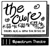 The Cure on Aug 6, 1987 [257-small]