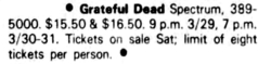 Grateful Dead on Mar 29, 1987 [294-small]