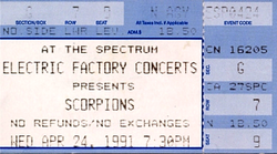 Scorpions / Great White / Trixter on Apr 24, 1991 [379-small]