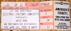 Skid Row / Pantera on Apr 10, 1992 [388-small]