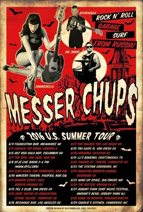 messer chups tour dates