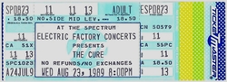 The Cure / Shelleyan Orphan on Aug 23, 1989 [412-small]