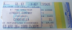Cinderella / Winger / Bulletboys on Apr 26, 1989 [435-small]