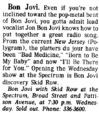 Bon Jovi / Skid Row on Mar 8, 1989 [452-small]