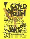 The Vandals / Wasted Youth / Tales of Terror / Dead Pledge / Authorities on Jan 15, 1983 [462-small]