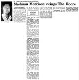 The Doors / Norman Greenbaum on Apr 18, 1970 [502-small]