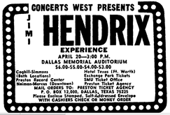Jimi Hendrix / Cat Mother and the All Night Newsboys / Fat Mattress on Apr 20, 1969 [626-small]