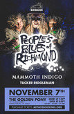 People's Blues Of Richmond / Mammoth Indigo / Tucker Riggleman on Nov 7, 2018 [640-small]