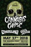 Cannabis Corpse / Earthling / Crab Action on May 27, 2018 [641-small]