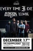 Every Time I Die / Extinction A.D. / Yellow King on Dec 17, 2015 [652-small]