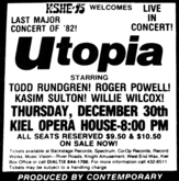 Todd Rundgren / Utopia on Dec 30, 1982 [889-small]