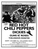 Red Hot Chili Peppers / Dickies / Guns N' Roses / Thelonius Monster on Oct 31, 1986 [917-small]