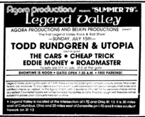 Todd Rundgren / Cheap Trick / The Cars / Eddie Money on Jul 15, 1979 [946-small]