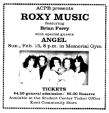 Roxy Music / Angel on Feb 15, 1976 [950-small]