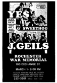 Yes / Sweathog / The J. Geils Band on Mar 1, 1972 [951-small]