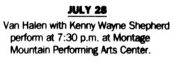 Kenny Wayne Shepherd / Van Halen  on Jul 28, 1998 [006-small]