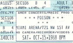 Poison / Lita Ford / Britney Fox on Oct 15, 1988 [216-small]