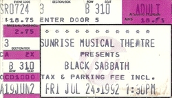 Danzig / Black Sabbath on Jul 24, 1992 [225-small]