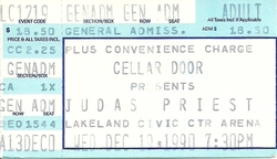 Judas Priest / Megadeth / Testament on Dec 19, 1990 [228-small]