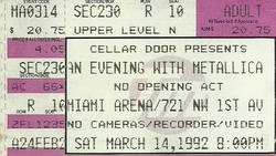 Metallica on Mar 14, 1992 [229-small]