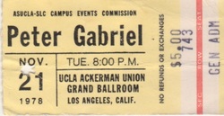 Peter Gabriel on Nov 21, 1978 [329-small]