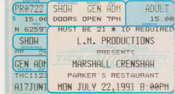 Marshall Crenshaw on Jul 22, 1991 [330-small]