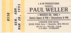 Paul Weller on Mar 20, 1993 [331-small]