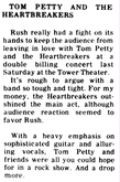 Rush / Tom Petty & the Heartbreakers on Nov 26, 1977 [333-small]