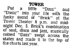 Brick / Michael Henderson on Dec 3, 1977 [345-small]
