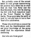 Rush / Tom Petty & the Heartbreakers on Nov 26, 1977 [348-small]