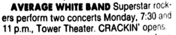 Average White Band / Crackin on Nov 21, 1977 [353-small]