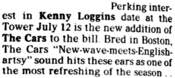 Kenny Loggins / The Cars on Jul 12, 1978 [375-small]