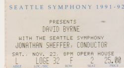 David Byrne / Seattle Symphony on Nov 23, 1991 [454-small]