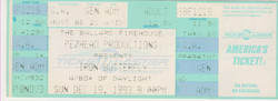 Iron Butterfly / Box of Daylight on Dec 19, 1993 [499-small]